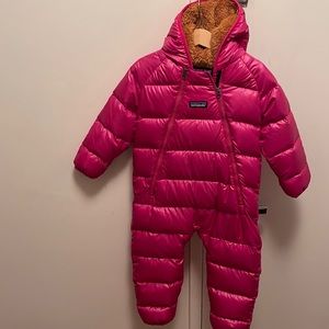 Gently used Hi-Loft Down Sweater Bunting Snowsuit